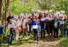 40 Teilnehmer bei Demo gegen Bau Südeingang zum Alten Botanischen Garten