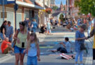 Straßenmalerfestival an zwei Tagen in Neustadt