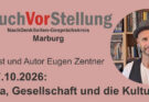 Buchpräsentation mit Eugen Zentner am 7. Oktober